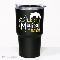 100 Magical Days Wizard 100th Days Of School Tumbler thumb 0