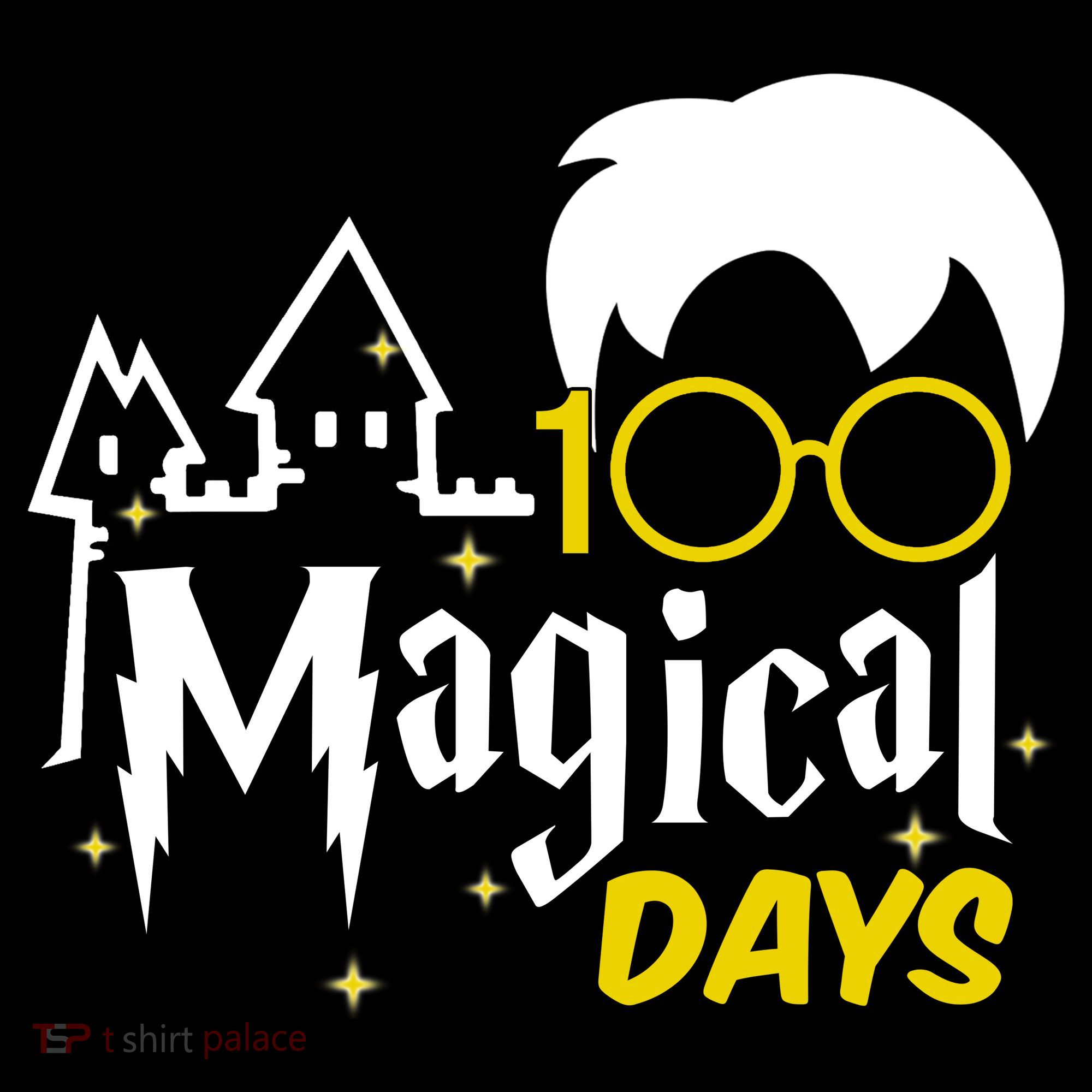 100 Magical Days Wizard 100th Days Of School Mousepad