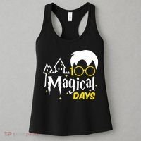 100 Magical Days Wizard 100th Days Of School Women's Tank Top thumb 3