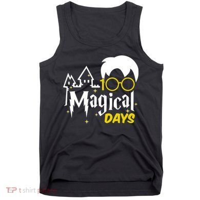 100 Magical Days Wizard 100th Days Of School Tank Top