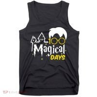 100 Magical Days Wizard 100th Days Of School Tank Top thumb 0