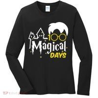 100 Magical Days Wizard 100th Days Of School Women's Long Sleeve Shirt thumb 0