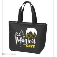 100 Magical Days Wizard 100th Days Of School Tote Bag thumb 3