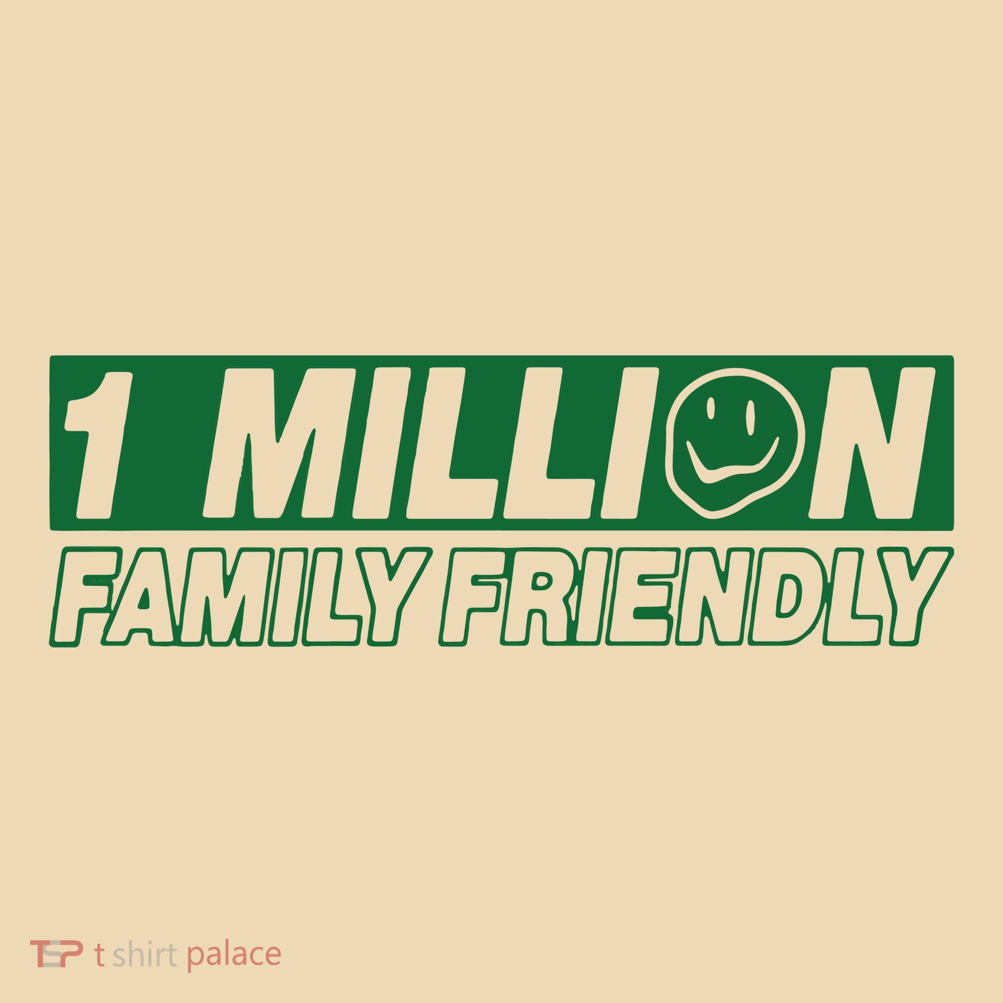 1 Million Family Friendly Tote Bag