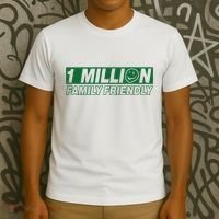 1 Million Family Friendly T-Shirt thumb 3