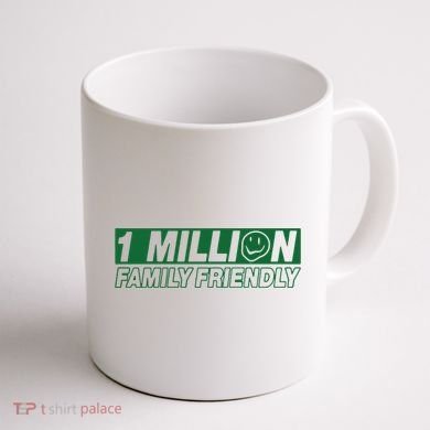 1 Million Family Friendly Coffee Mug back