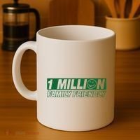 1 Million Family Friendly Coffee Mug thumb 4