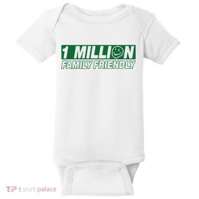 1 Million Family Friendly Baby Bodysuit