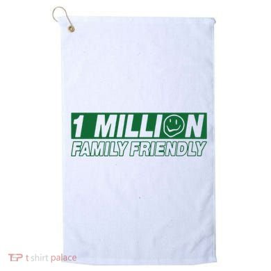 1 Million Family Friendly Golf Towel