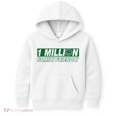 1 Million Family Friendly Kids Hoodie