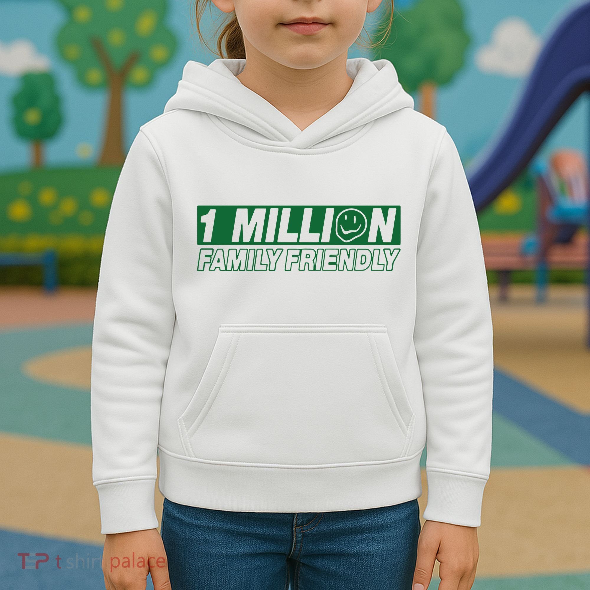 1 Million Family Friendly Kids Hoodie
