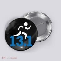 13.1 Miles Half Marathon Button thumb 0
