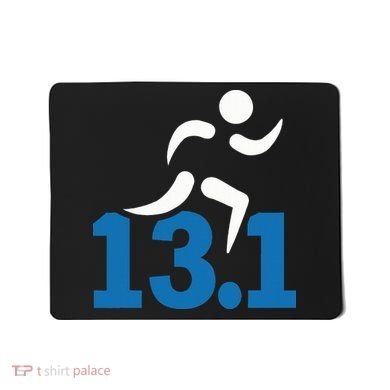 13.1 Miles Half Marathon Mousepad