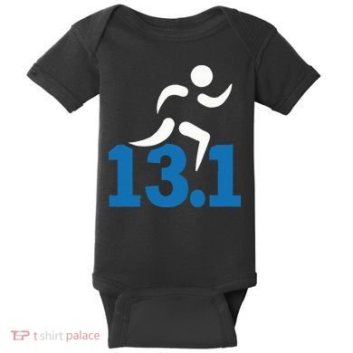13.1 Miles Half Marathon Baby Bodysuit