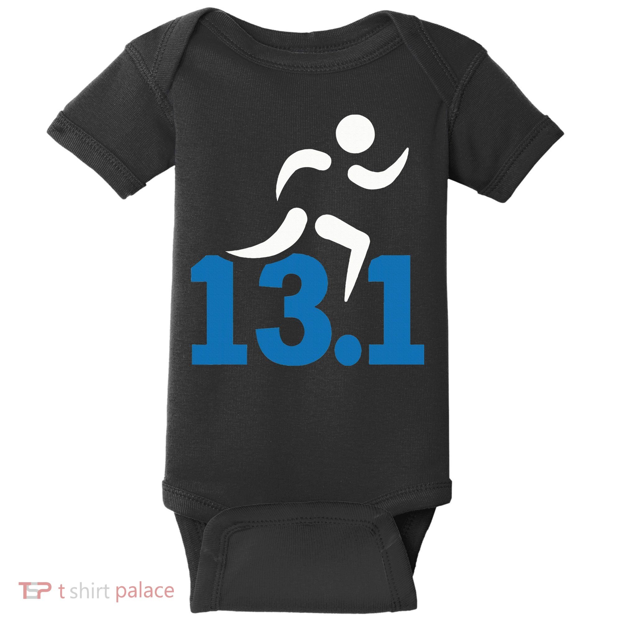 13.1 Miles Half Marathon Baby Bodysuit
