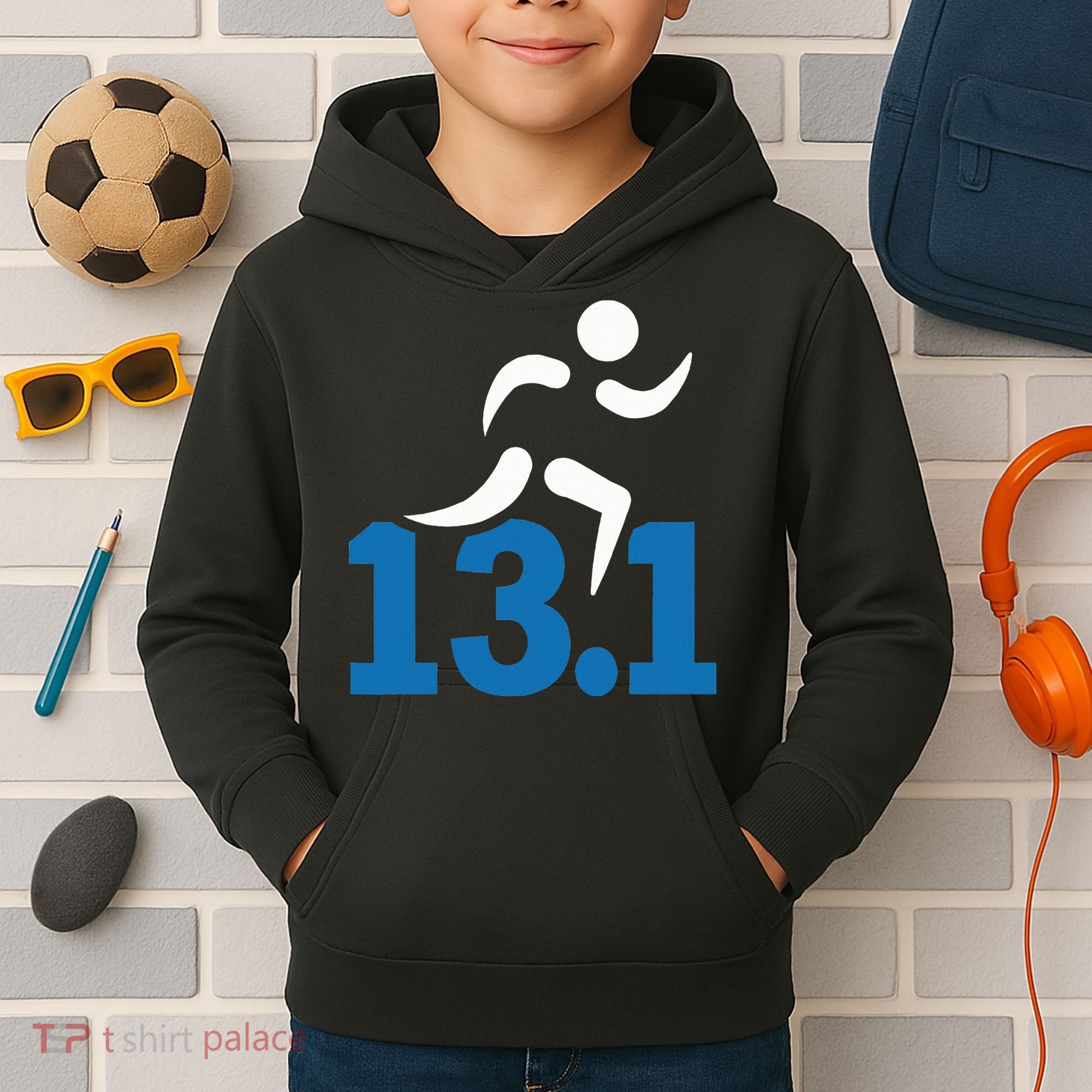 13.1 Miles Half Marathon Kids Hoodie