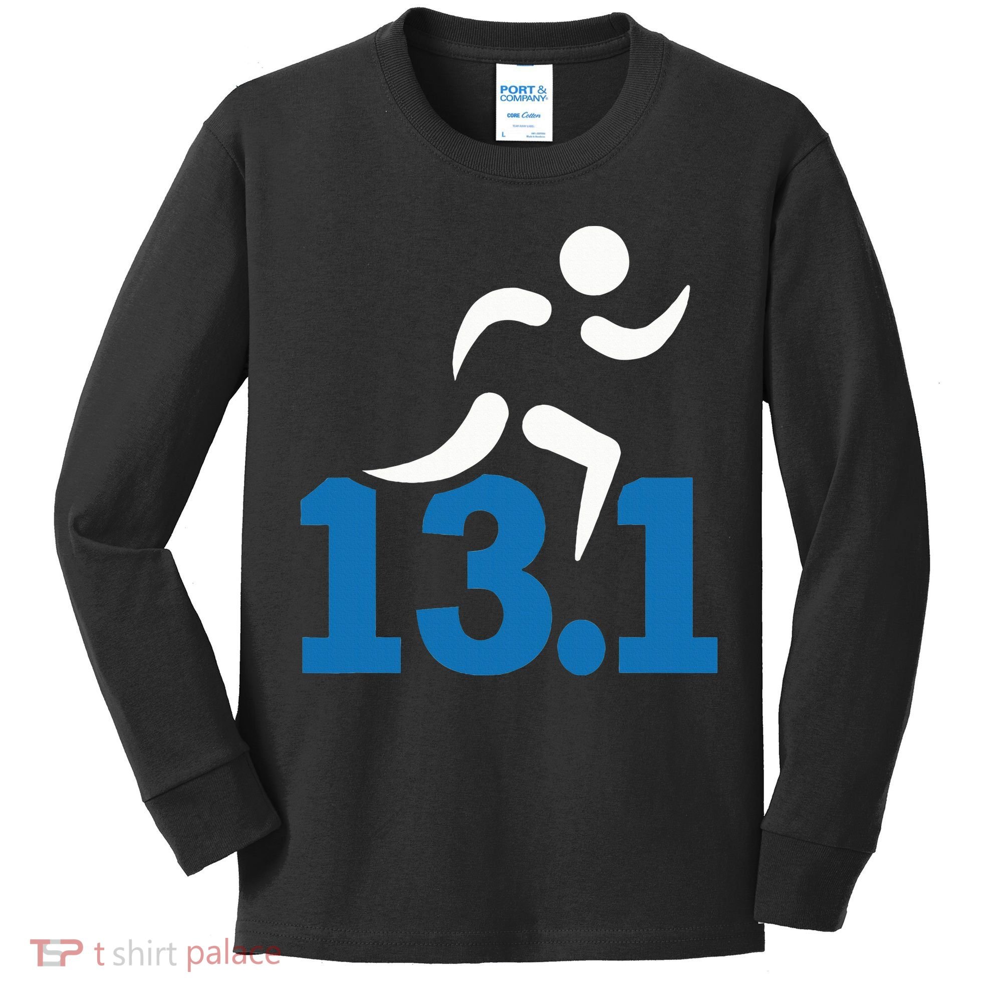 13.1 Miles Half Marathon Kids Long Sleeve Shirt