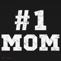 1 Mom Number One Mom Mama Mother Funny Mother's Day Women's Hoodie thumb 2