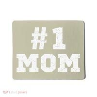 1 Mom Number One Mom Mama Mother Funny Mother's Day Mousepad thumb 0