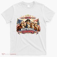 1776 National Champs Patriotic Founding Fathers T-Shirt thumb 0