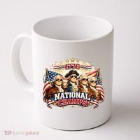 1776 National Champs Patriotic Founding Fathers Coffee Mug thumb 0