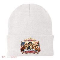 1776 National Champs Patriotic Founding Fathers Beanie thumb 0