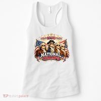 1776 National Champs Patriotic Founding Fathers Women's Tank Top thumb 0
