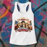 1776 National Champs Patriotic Founding Fathers Women's Tank Top thumb 3