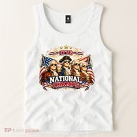 1776 National Champs Patriotic Founding Fathers Tank Top thumb 2