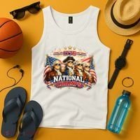 1776 National Champs Patriotic Founding Fathers Tank Top thumb 4