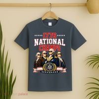 1776 National Champs Founding Fathers USA Patriotic T-Shirt thumb 2
