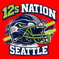 12s Nation Seattle Football Santa Hat thumb 1