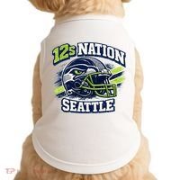 12s Nation Seattle Football Doggie Tank thumb 0