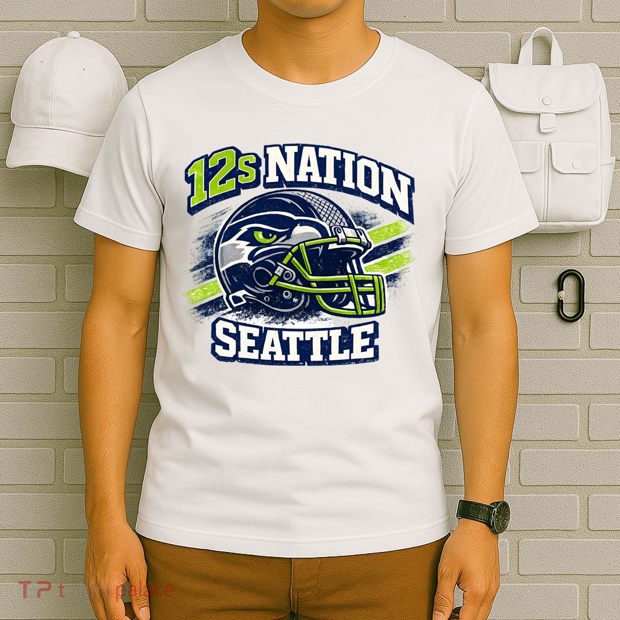 12s Nation Seattle Football T-Shirt