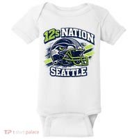 12s Nation Seattle Football Baby Bodysuit thumb 0