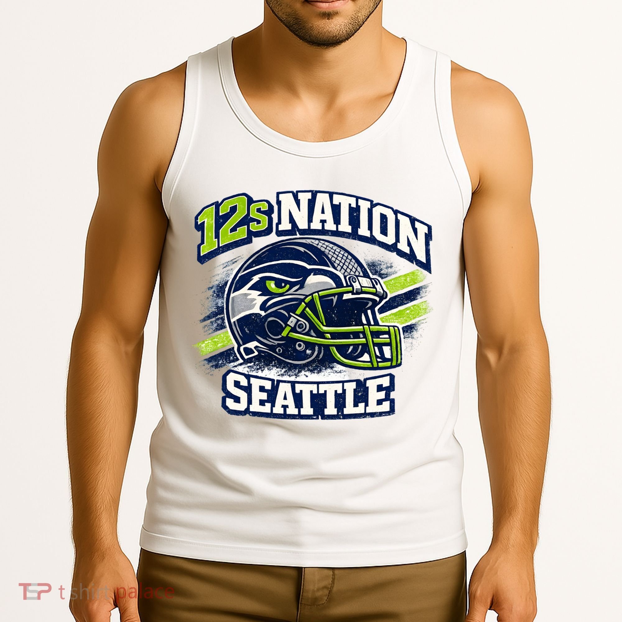 12s Nation Seattle Football Tank Top