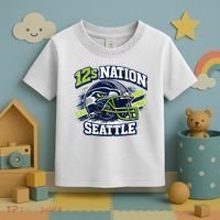 12s Nation Seattle Football Toddler T-Shirt thumb 3