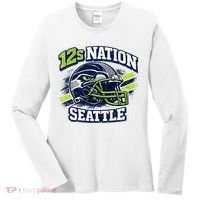 12s Nation Seattle Football Women's Long Sleeve Shirt thumb 0