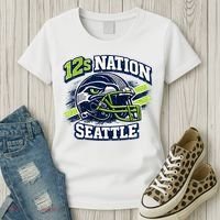 12s Nation Seattle Football Women's T-Shirt thumb 3