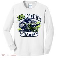12s Nation Seattle Football Kids Long Sleeve Shirt thumb 0
