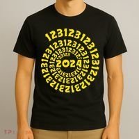 123123 New Years Eve Happy New Year 2024 Funny T-Shirt thumb 3