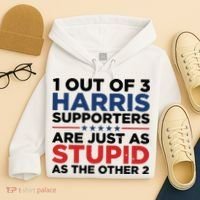 1 Out 3 Harris Supporters Are Just As Stupid As The Other 2 Hoodie thumb 4