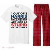 1 Out 3 Harris Supporters Are Just As Stupid As The Other 2 Pajama Set thumb 0