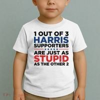 1 Out 3 Harris Supporters Are Just As Stupid As The Other 2 Toddler T-Shirt thumb 2