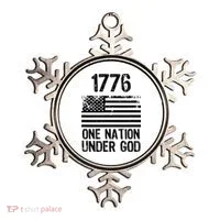 1776 One Nation Under God Patriotic Flag Ornament thumb 0