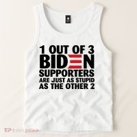 1 Out Of 3 Biden Supporters Are Just As Stupid Tank Top thumb 2