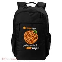 100 Oranges You Glad We Made It 100 Days Backpack thumb 0