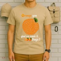 100 Oranges You Glad We Made It 100 Days T-Shirt thumb 6