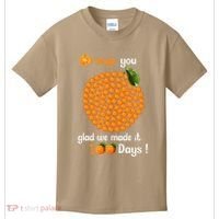 100 Oranges You Glad We Made It 100 Days Kids T-Shirt thumb 0
