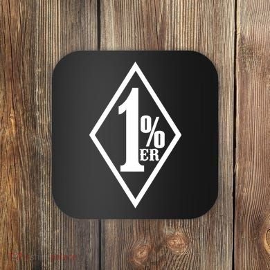 1 Percenter Coaster